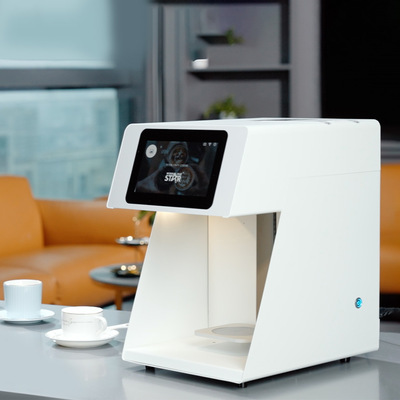 Winningstar跨境3D打印无线传输全自动触屏款饼干奶茶咖啡拉花机