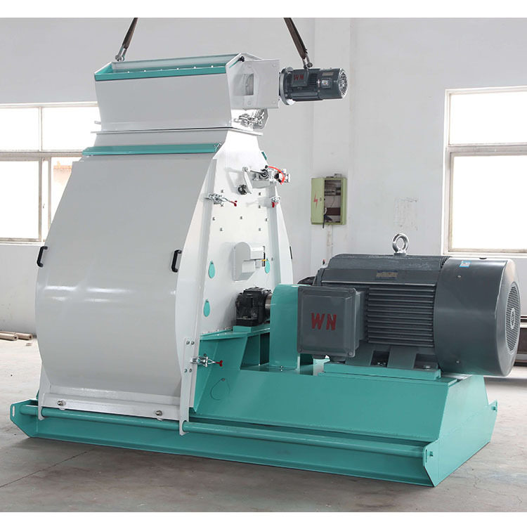 SFSP型水滴锤片式粉碎机 饲料膨化机流水线设备锤片式粉碎机