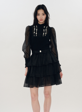 ORA GENESIS2025年秋季新品欧根纱塔裙