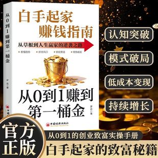 从0到1赚到第一桶金白手起家赚钱指南从草根到人生赢家 逆袭之路