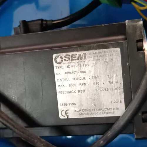 议价昆山维修SEM伺服马达 HDM82E8 卡死 报警编码器 调试原点
