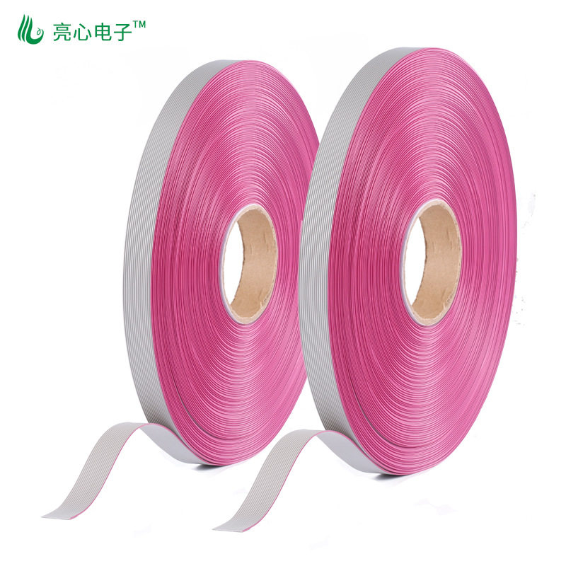 UL2651红边灰排线IDC/FC端子