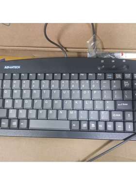 研华小键盘，原厂键盘，搭配工控机/IPC-610L