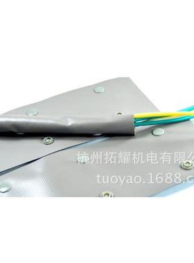 阻燃扣式结束带电线捆绑带卷式束线带WB/WBS-100/PC-120扣距100