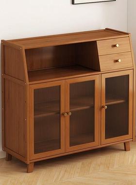 餐边柜靠墙多功能厨房橱柜简约现代轻奢碗柜茶水柜家用客厅储物柜