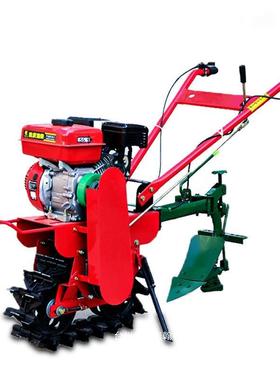 链轨式犁地机微耕机履带式旋耕机耕地机开沟机小型柴油农用多功能