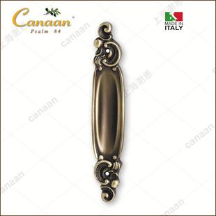 迦南Canaan意大利原装进口欧式简欧风格移门铜拉手1563型号