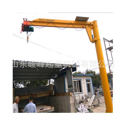 轻小型3吨旋臂吊小吊机移动式悬臂吊定柱式500公斤1T独臂吊旋转