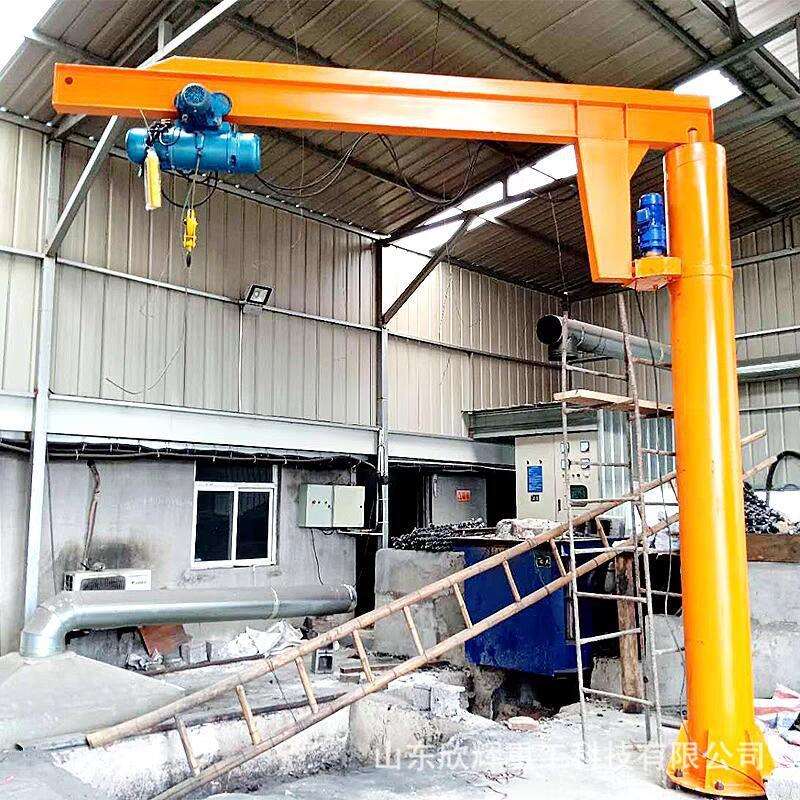 2025年3吨悬臂吊车间室内立柱式悬臂起重机BZD型5吨定柱式悬臂吊