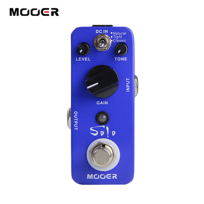 MOOER MDS5吉他踏板SOLO失真吉他效果踏板