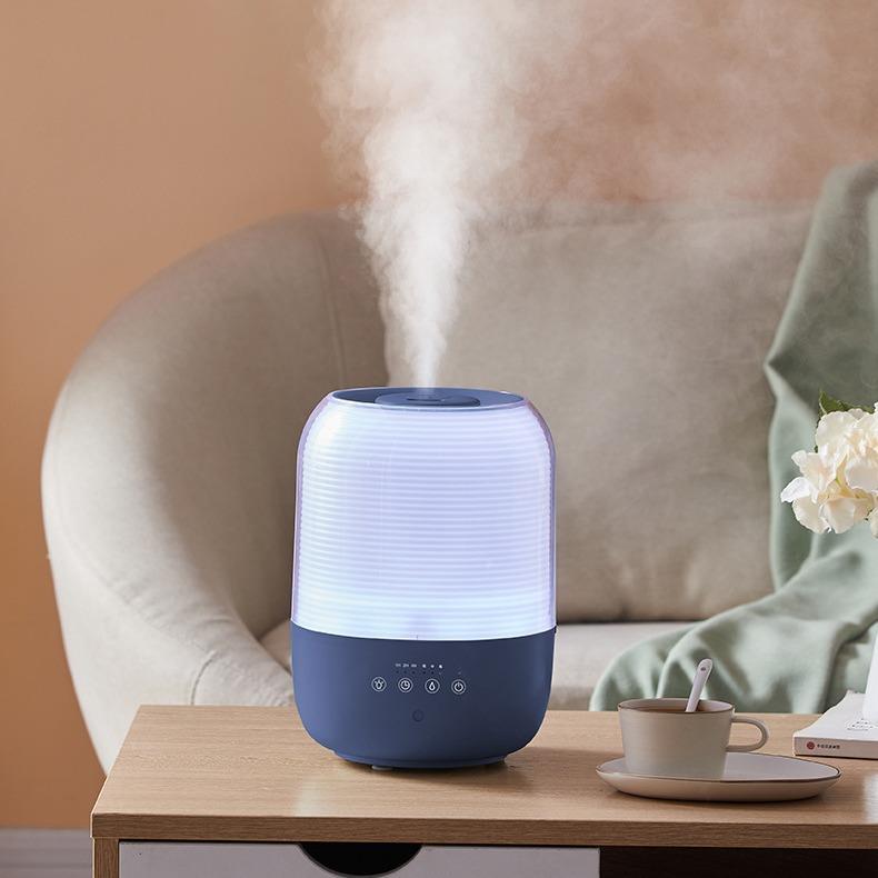 家奈加湿器家用静音卧室孕妇婴儿喂奶空气桌面大雾量小型氛围夜灯