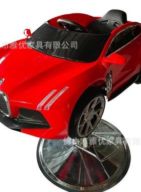 儿童理发椅发廊理发店专用卡通车座椅小孩剪发椅大底盘宝宝美发椅