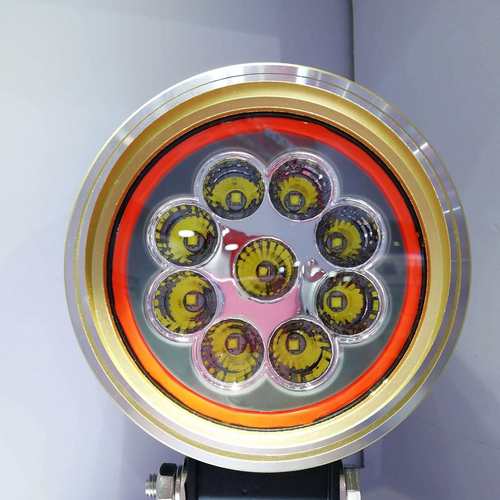 生产汽车led方形带光圈45W工作灯越野车灯改装前照灯检修灯