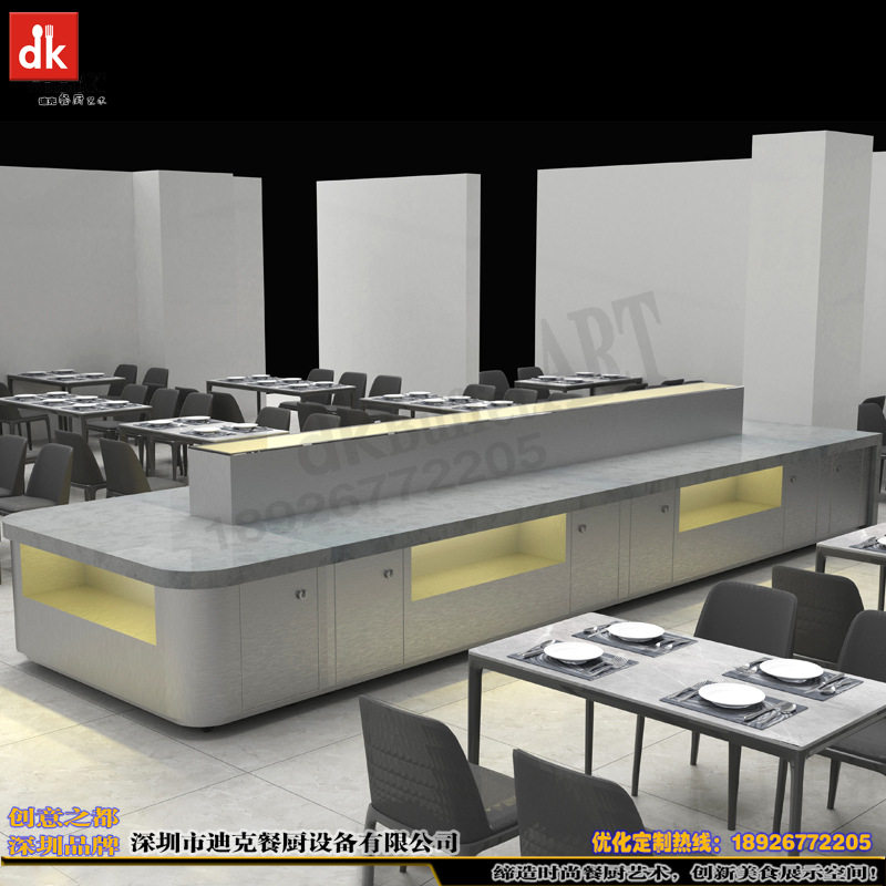 酒店自助餐台设计艺术餐台组合布菲台宴会家具自助餐设备布菲台