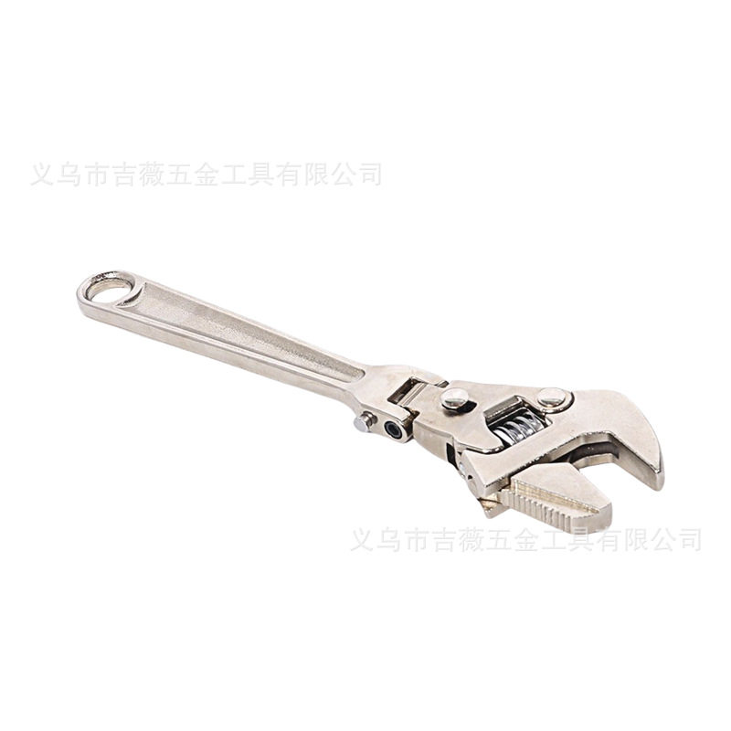 新款棘轮开口扳手汽修用四合一多功能扳手活动头家用摇头扳手批发