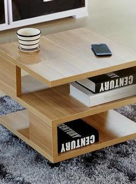 正方形可移动茶几创意家居床头柜小桌子客厅家具小茶几