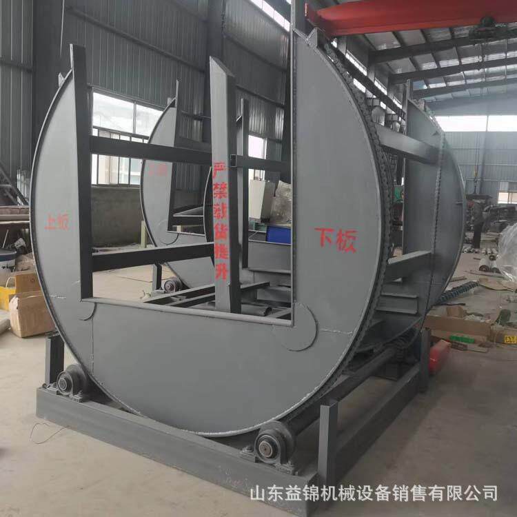 5吨石材翻板机钢板铝板加重型翻转机玻镁板外墙保温板翻转机
