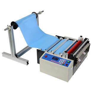 全自动切膜机热缩膜微电脑裁切机PE膜一次性手套CPE薄膜切断机