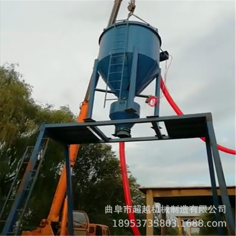 码头柴油动力气力真空装车输送机