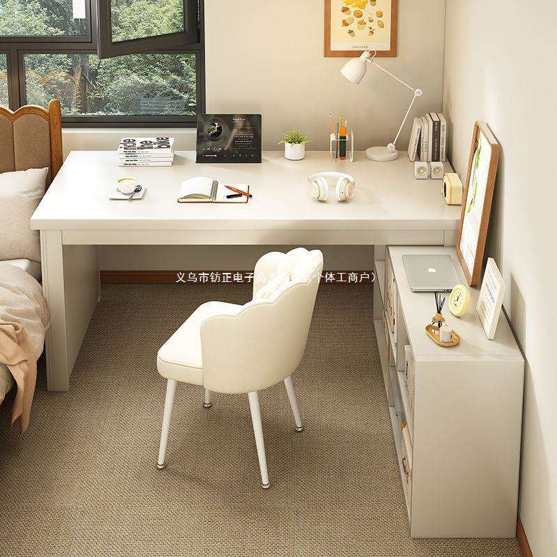 卓禾转角书桌学生家用学习桌拐角办公桌书桌书柜一体卧室电脑桌子