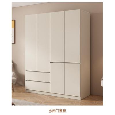 实木衣柜家用卧室免安装小户型出租房屋用经济型简易组装儿童柜子