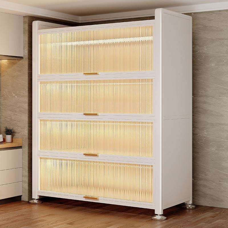 厨房置物架落地多层靠墙多功能储物柜碗柜收纳柜置物柜橱柜餐边柜