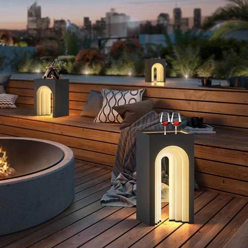 庭院灯太阳能户外桌子灯置物桌灯氛围灯别墅露台落地灯装饰草坪灯,电子/电工,接线端子,淘宝优惠券,粉丝福利购,淘宝优惠卷