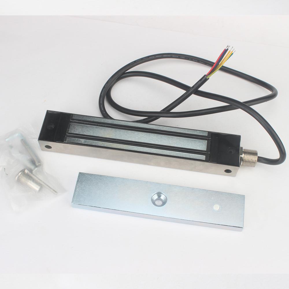 JM280公斤防水磁力锁280KG不锈钢锁体12v-24v门禁电锁电控锁