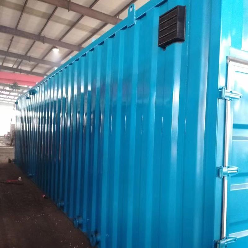 撬装移动式污水处理设备集装箱地下地上冬季保温一体化设备