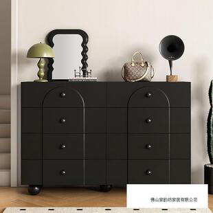 斗柜抽屉柜现代简约客厅沙发边柜电视旁边柜储物收纳柜电动斗柜