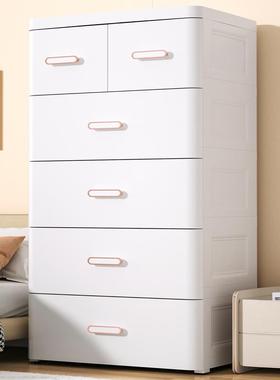 加厚特大收纳柜子五斗柜抽屉式家用置物塑料衣柜整理箱儿童健之章