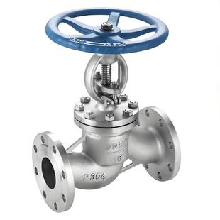 J41W 16P不锈钢法兰截止阀304高温蒸汽导热油钢DN5耐腐蚀