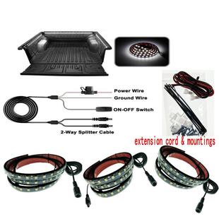 汽车皮卡照明三条装车箱灯无需改装皮卡车尾箱专用灯条厂商