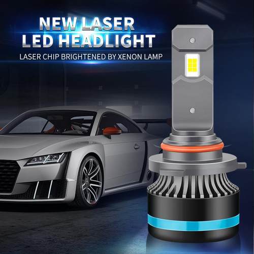 新款M6LEDH4H11前大灯改装超亮汽车灯泡远近光一体