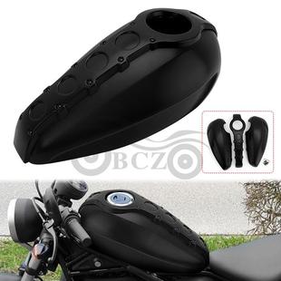 适用叛逆者CMX300 酷炫黑色油箱罩油箱保护罩 500改装