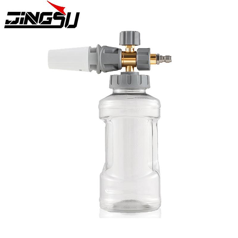 新品清洗机洗车水枪扇形调节PA泡沫壶洗车水枪扇形喷壶