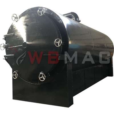 万铂无烟密封严实热解除漆设备卧式炭化炉