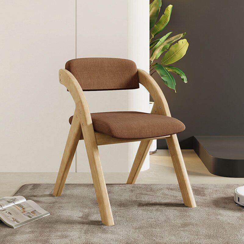 整装全实木餐椅折叠家用折叠椅椅子凳子办公椅会议靠背椅可叠放