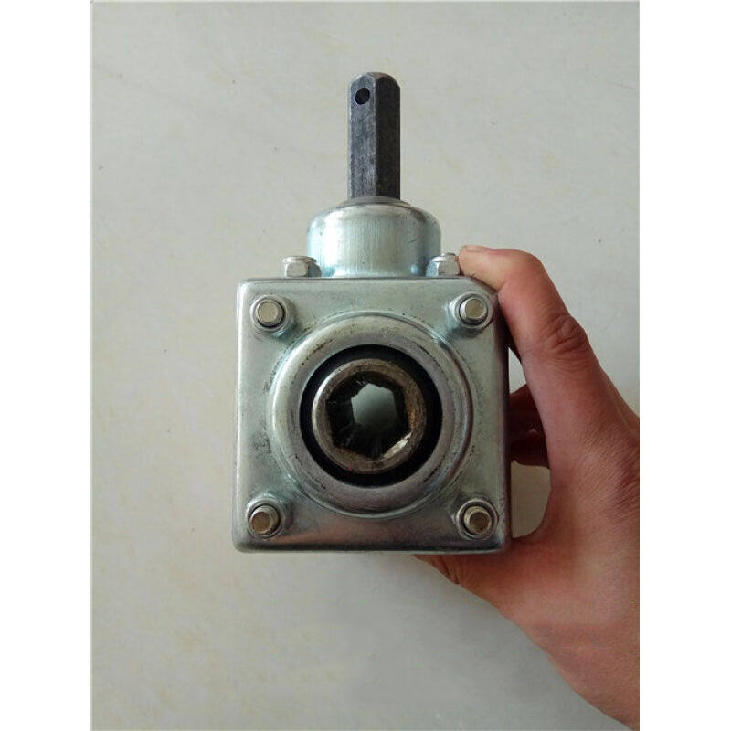 T2小型1:1直角齿轮箱1:1.5转向器锥齿轮减速机1:2变速箱换向器2比