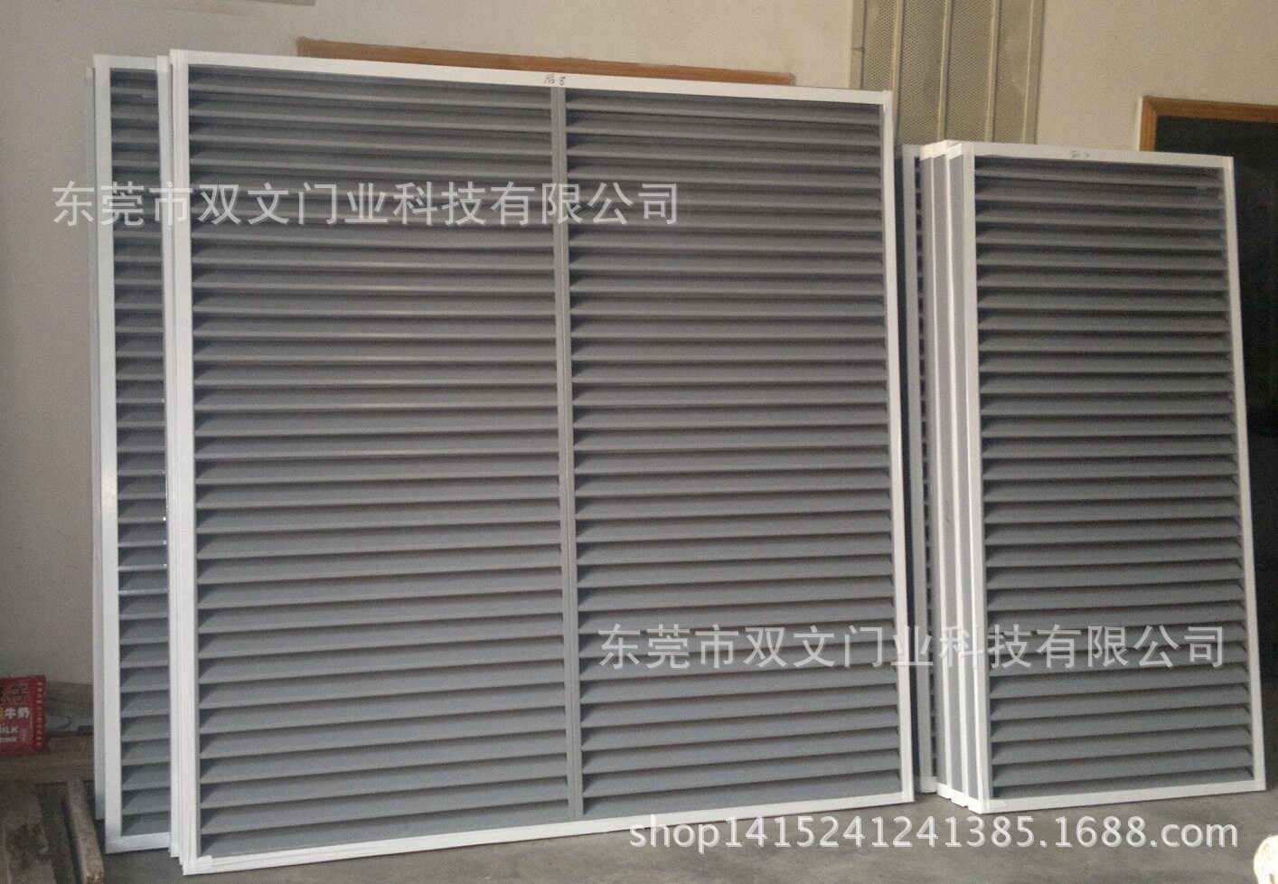 机房钢制百叶窗防雨遮阳隔音