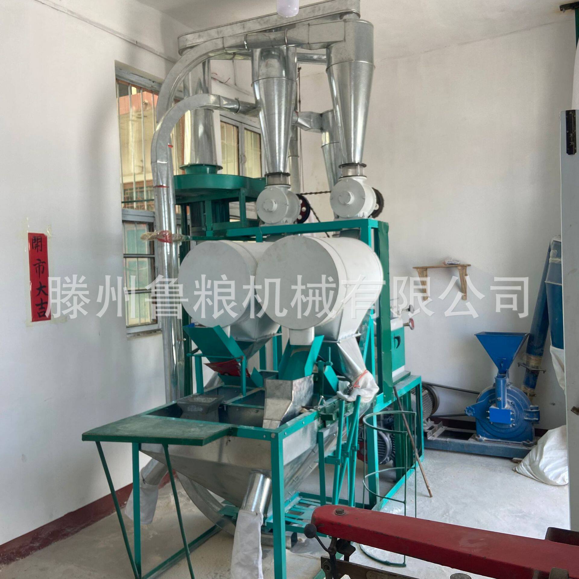 单机组面粉机全自动粮食加工设备对辊磨面机