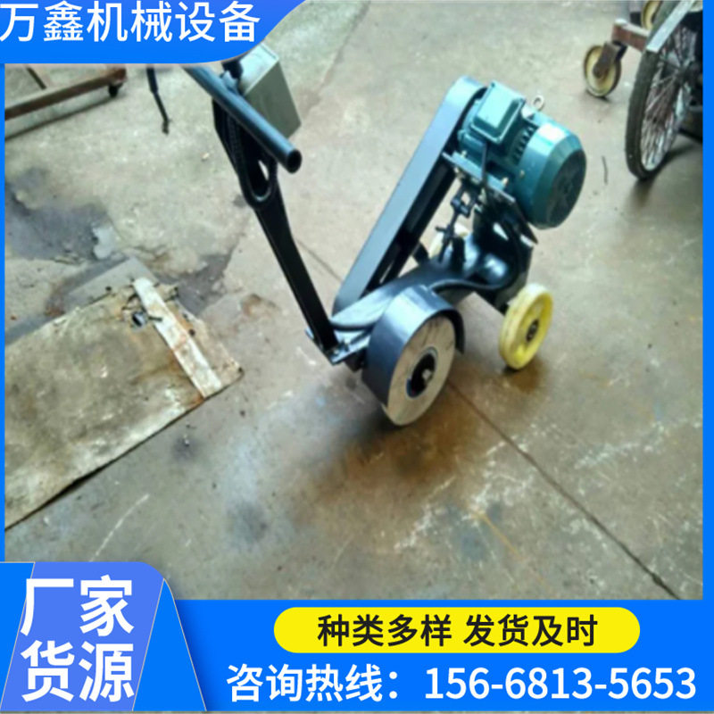 手推式砂带机又称手推式打磨抛光机手推式抛光机厂家