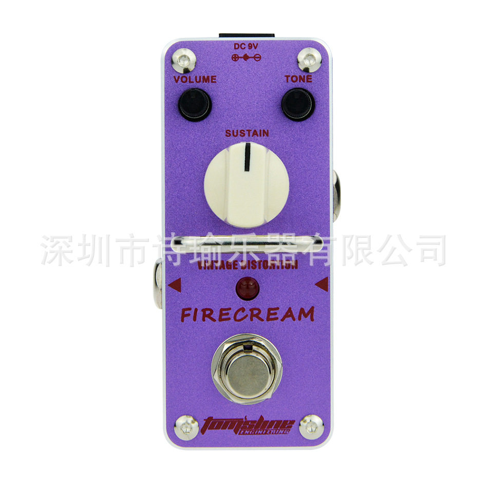 阿诺玛AROMA AFM-3 FIRECREAM 电吉他失真效果 单块效果器
