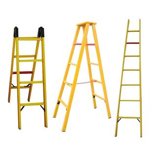 单直梯GB17620变压器维修用塔杆梯玻璃钢绝缘梯3米直梯10kv