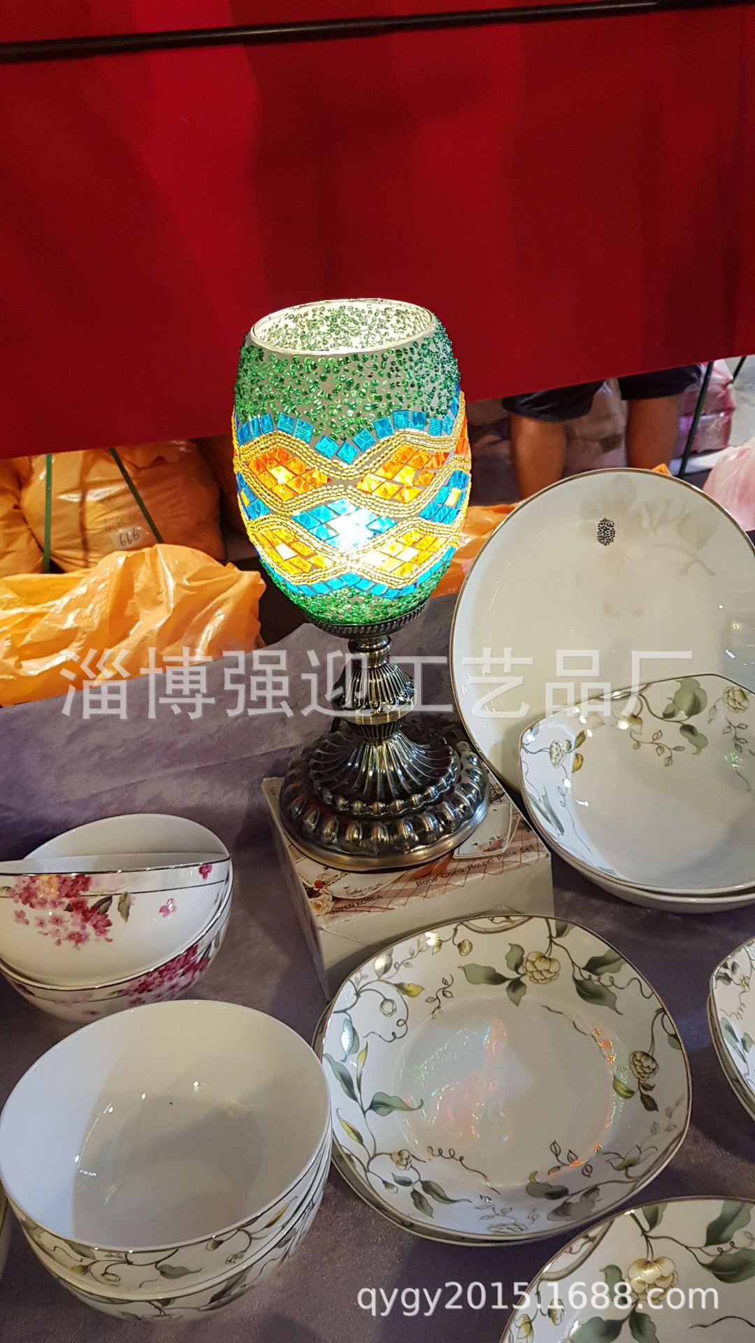 土耳其灯 工艺台灯 马赛克台灯 琉璃灯 地中海风格灯 厂家直销