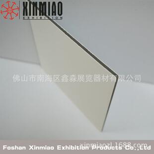 鑫淼PE广告木塑板防水不变形塑料展板环保太空展板室外可用