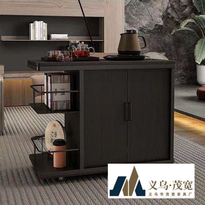 可移动茶几小推车客厅多功能茶水柜阳台小茶桌沙发铁艺边几侧边柜