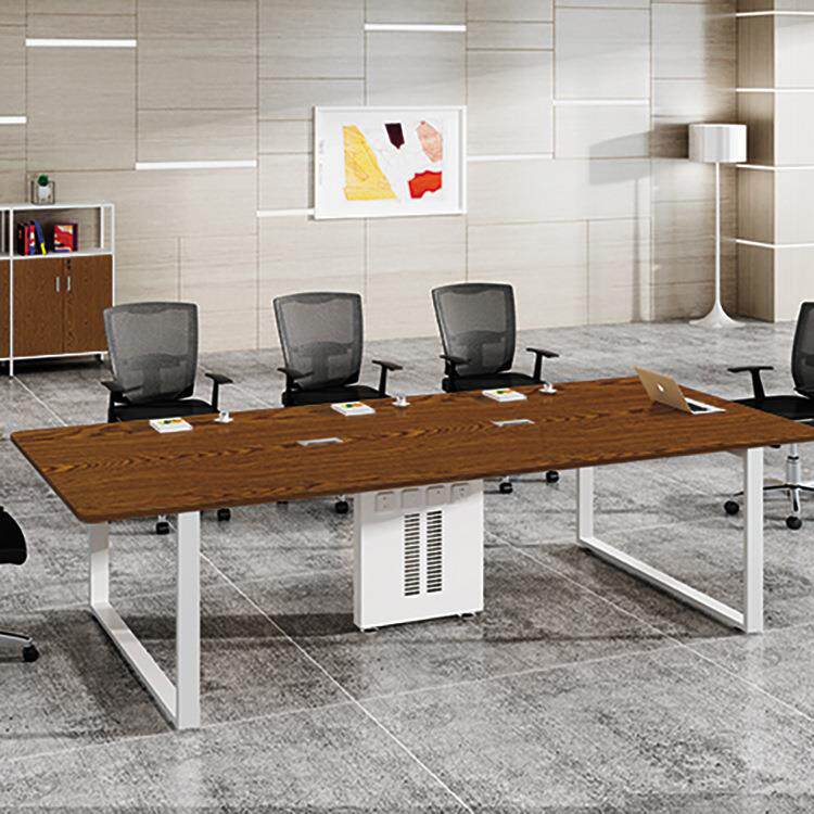 时尚办公桌桌架职员会议桌桌架烤漆钢架质高价宜