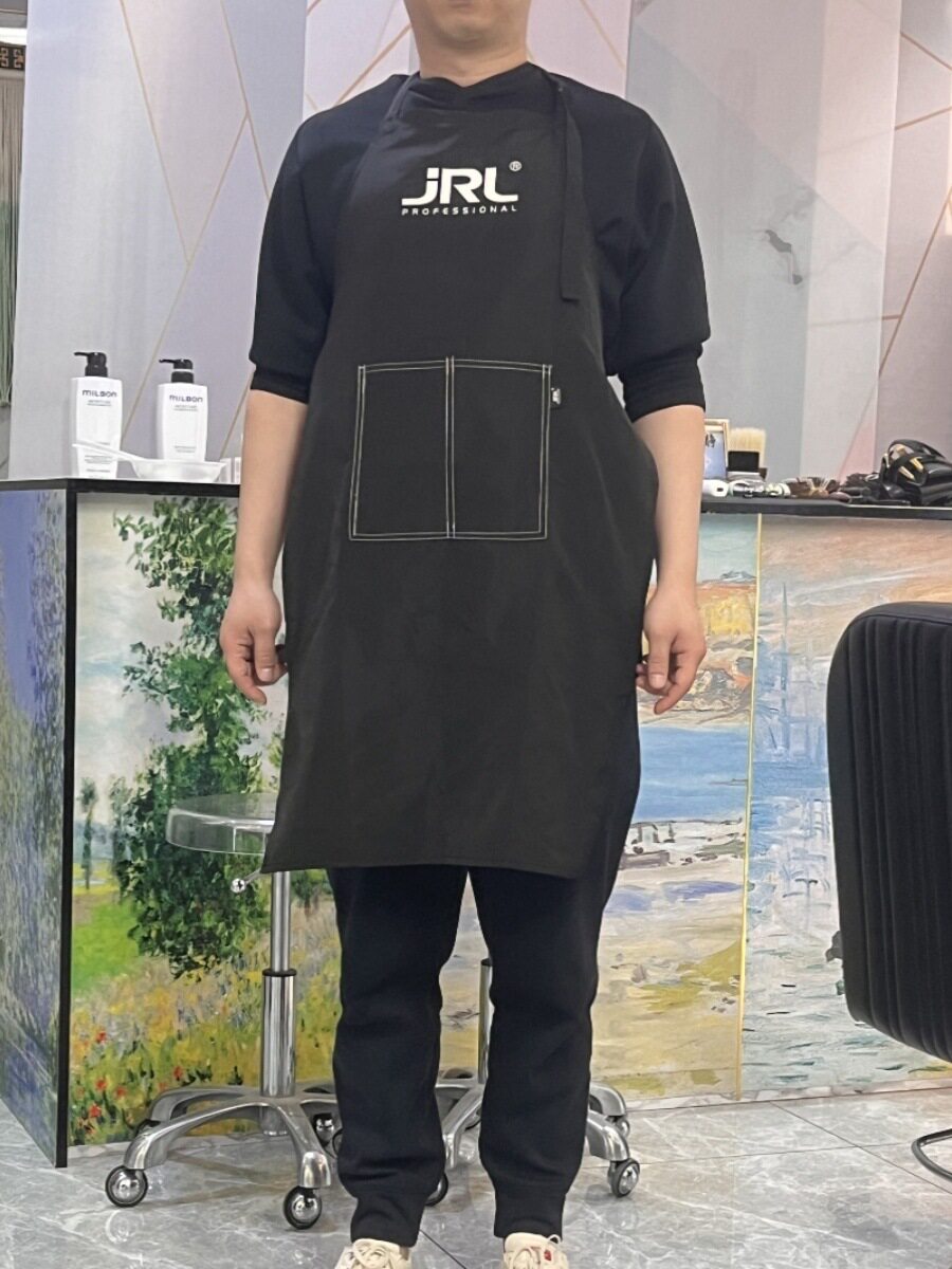 JRL专业发廊美发防水围裙 烫染焗油中工作服 理发店助理技师服