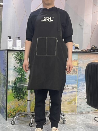 JRL专业发廊美发防水围裙 烫染焗油中工作服 理发店助理技师服